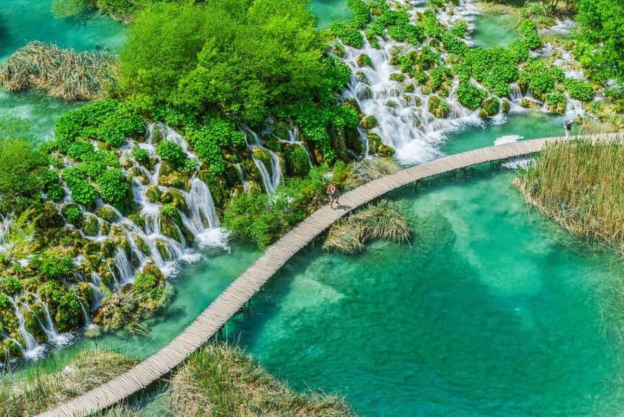 Zagreb: Plitvice with Ticket & Rastoke Tour for Max 8 people - Boat cruise and panoramic shuttle inside the park
