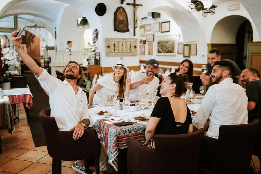 Zagreb: Restaurants, Food & Old Town Walking Tour - Grič Tunnel and Bloody Bridge