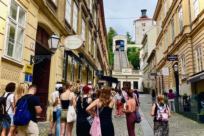 Zagreb Small Group Guided Walking Tour with WW2 Tunnels - Lotrscak Tower and the noon cannon