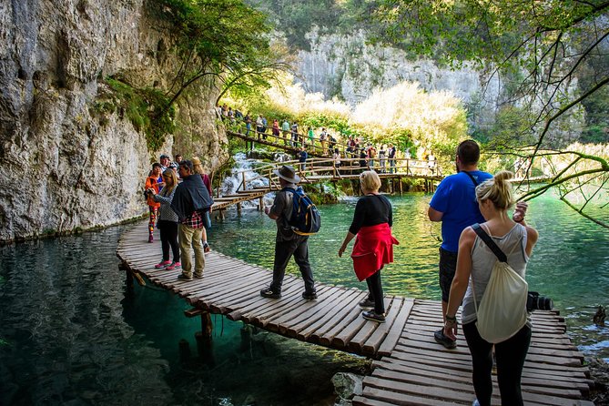 Zagreb to Split Group Transfer with Plitvice Lakes guided Tour - Boat ride, park train, and Big Waterfall