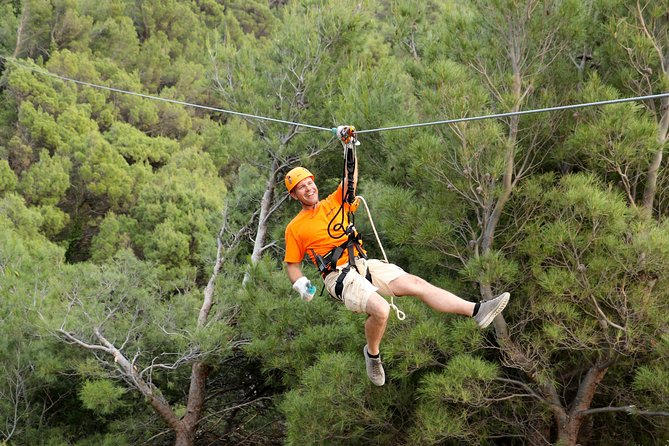 Zip line Tucepi - A good choice for families with young children