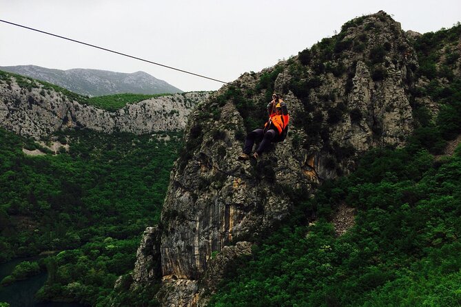 Zipline Croatia: Cetina Canyon Zipline Adventure from Omis - Pairing the zipline with Omiš