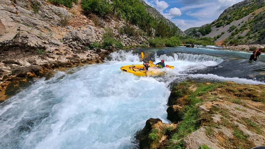 Zrmanja River: Half-Day Guided Kayaking Tour Near Zadar - Breaks for swimming, lunch, and a slower look at the canyon